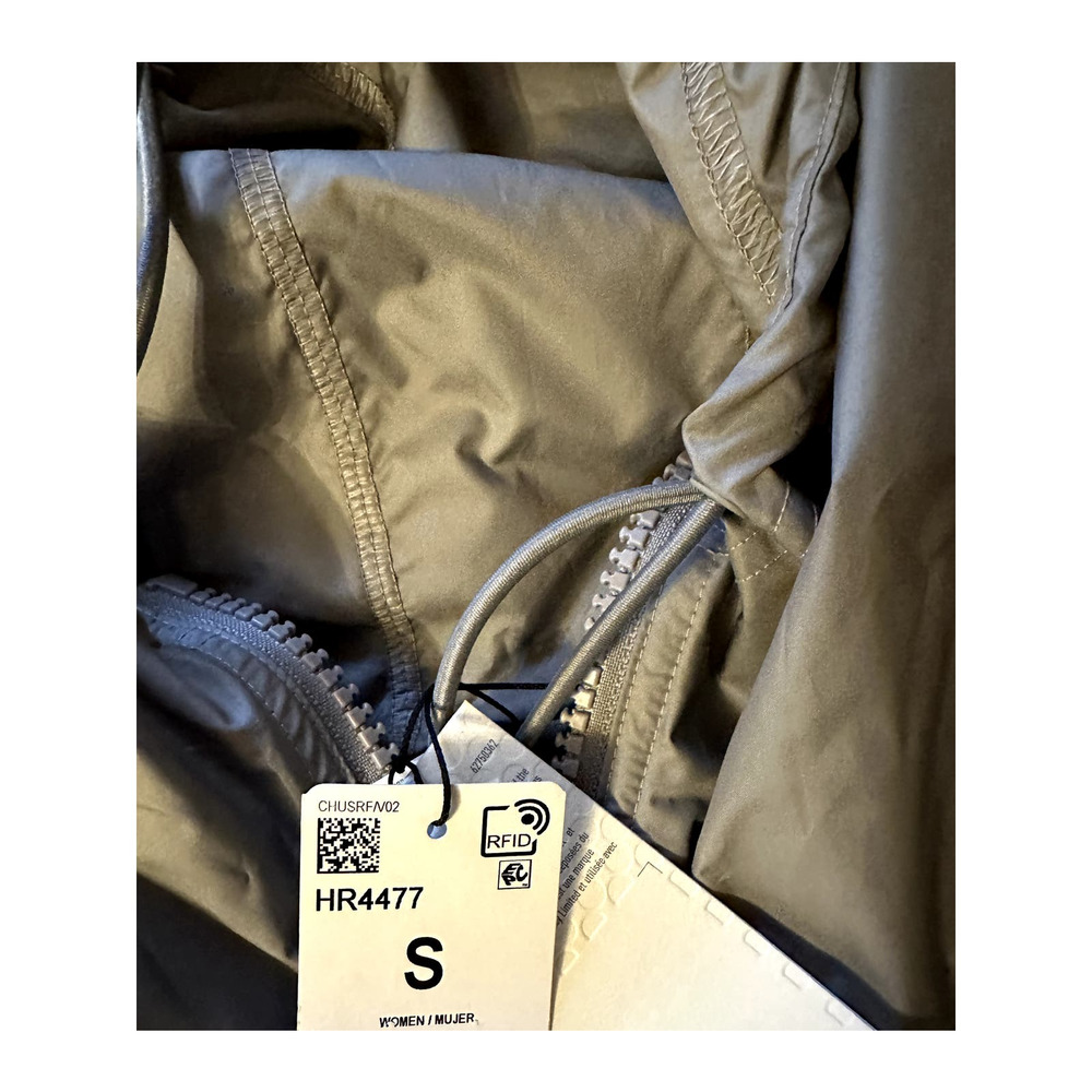 NEW ADIDAS BY STELLA MCCARTNEY Gray Scuba Jacket Size Small - Picture 5 of 12